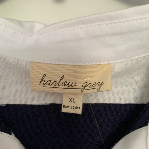 Striped Collared Shirt - Picture 5 of 6